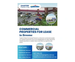 Commercial Properties for Lease in Broome | Frederick Street Commercial