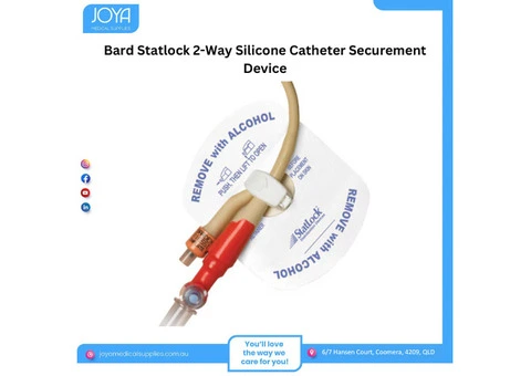 Bard Statlock 2-Way Silicone Catheter Securement Device | Joya Medical Supplies