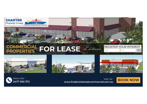 Commercial Properties for Lease in Broome | Frederick Street Commercial