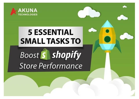 Boost your shopify store performance by 5 essential small task