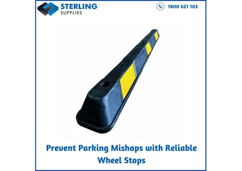 Prevent Parking Mishaps with Reliable Wheel Stops