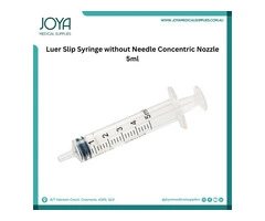 Luer Slip Syringe without Needle Concentric Nozzle 5ml - Joya Medical Supplies