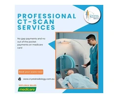 Professional Ct-Scan Services at Crystal Radiology. (02) 8315 8292