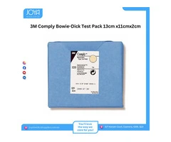 3M Comply Bowie-Dick Test Pack 13cmx11cmx2cm - Joya Medical Supplies