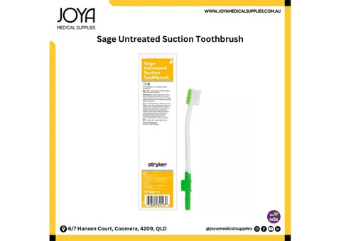 Sage Untreated Suction Toothbrush - Joya Medical Supplies