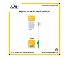 Sage Untreated Suction Toothbrush - Joya Medical Supplies