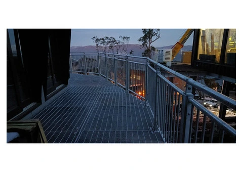 Highly Functional and Lasting Steel Deck Frames