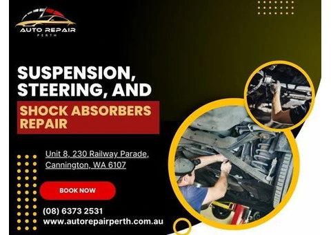 Reliable Car Suspension Mechanics in Perth – Book Your Repair service Now