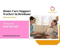 Professional Home Care Support Worker in Brisbane – Compassionate Care at Home
