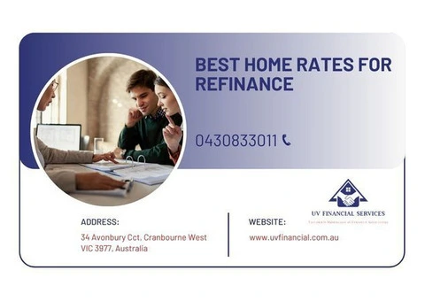 Get the Best Home Rates for Refinance – UV Financial Services