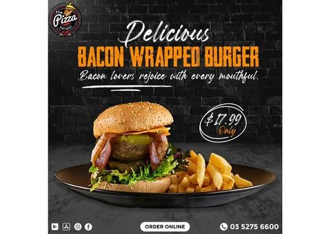 Order Pizza and Burger Online in Lovely Banks, Victoria