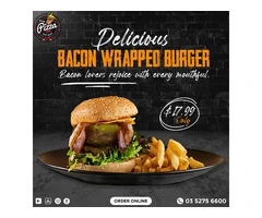 Order Pizza and Burger Online in Lovely Banks, Victoria