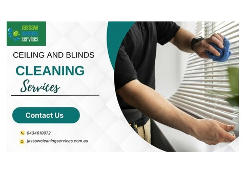 How ceiling and blinds cleaning services in Canberra keep your home spotless