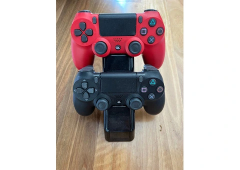 Black PS4 Slim Console 500 GB - 2 Controllers, Special Charger +5 Games - 3/6