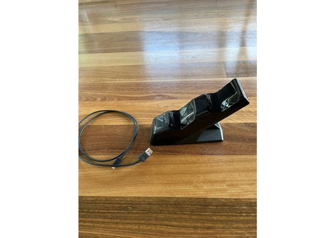 Black PS4 Slim Console 500 GB - 2 Controllers, Special Charger +5 Games - 5/6