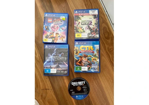 Black PS4 Slim Console 500 GB - 2 Controllers, Special Charger +5 Games - 6/6