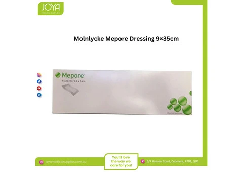 Molnlycke Mepore Dressing 9×35cm | Joya Medical Supplies