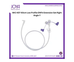 MIC-KEY 60cm Low Profile ENFit Extension Set Right Angle Y | Joya Medical Supplies