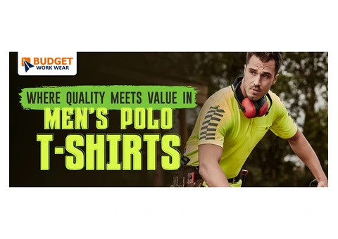 WHERE QUALITY MEETS VALUE IN MEN'S POLO T-SHIRTS