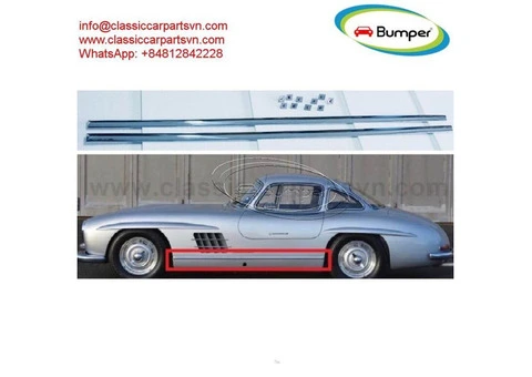 Sill Trim for Mercedes 300SL Gullwing / Roadster W198 - 2/3