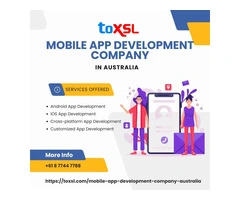 Reputed Mobile App Development Company in Australia: ToXSL Technologies