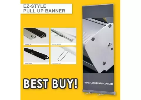 Pull Up Banners – Affordable, Portable, and Professional Advertising