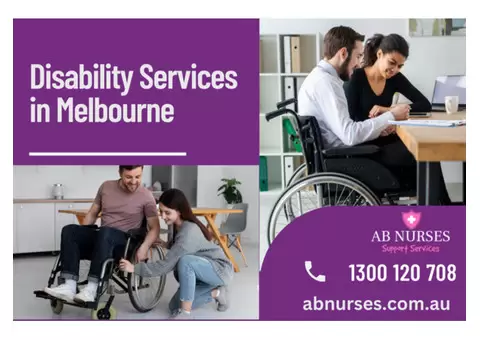 Skilled Disability Support Workers in Melbourne – AB Nurses