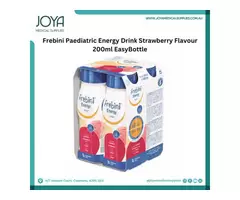 Frebini Paediatric Energy Drink Strawberry Flavour 200ml EasyBottle - Joya Medical Supplies