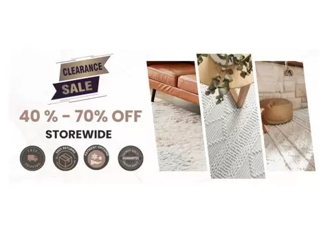 Unmissable Clearance Sale – Save 40-70% Across the Store | All Modern Rugs