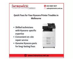 Quick Fixes for Your Kyocera Printer Troubles in Melbourne