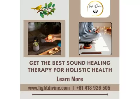 Get the Best Sound Healing Therapy for Holistic Health