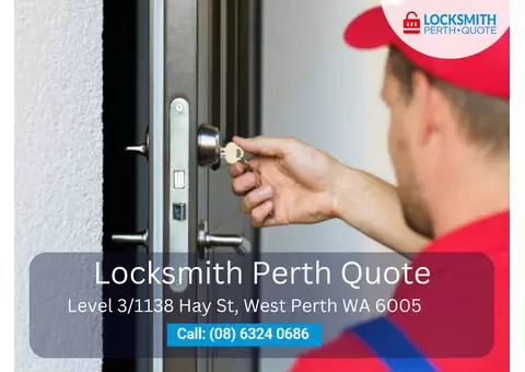Professional Commercial Locksmith Services in Perth