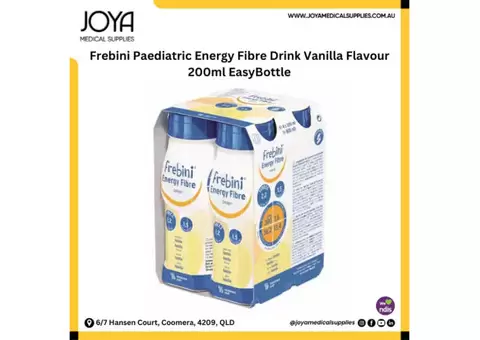Frebini Paediatric Energy Fibre Drink Vanilla Flavour 200ml EasyBottle | Joya Medical Supplies