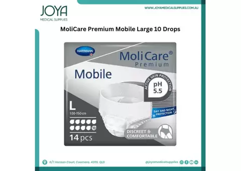 MoliCare Premium Mobile Large 10 Drops - Joya Medical Supplies