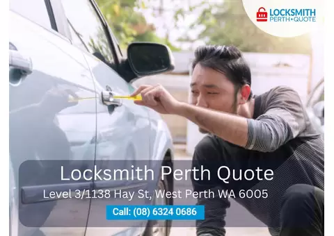 Fast Car Key Replacement Services in Perth