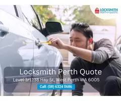 Fast Car Key Replacement Services in Perth