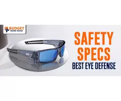 All you need to get the best eye defense which is safety specs