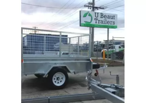 Best 6’×4’ Heavy Duty Single Axle Trailer | UBeauttrailers