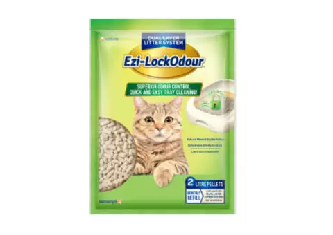 Ezi-LockOdour Natural Mineral Zeolite Cat Litter Pellets - VetSupply