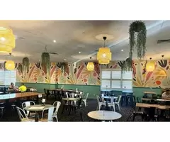 Commercial wallpapering