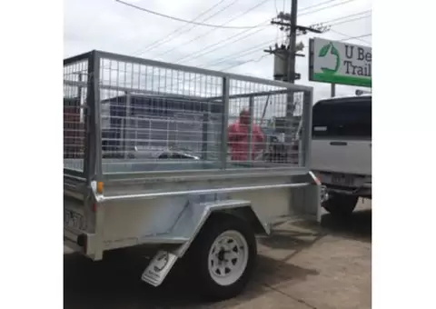 Best 7×4 Heavy Duty Single Axle Trailer | UBeauttrailers