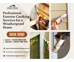 Smooth Finish Silicone & Caulking - Residential Caulking Sydney