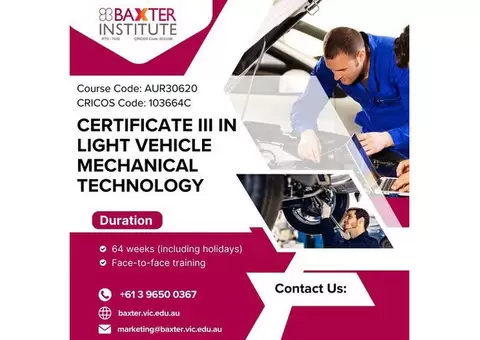 Welcome to Baxter Institute|Education for a Better Career