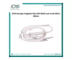 Arthroscopy Irrigation Set with Male Luer Lock MLL 265ml | Australia