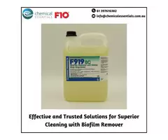 Effective and Trusted Solutions for Superior Cleaning with Biofilm Remover