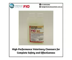 High-Performance Veterinary Cleansers for Complete Safety and Effectiveness