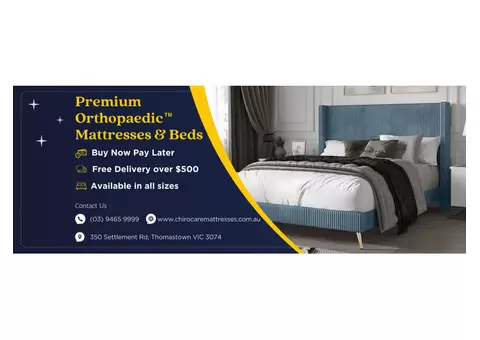 Upgrade Your Sleep with a King Bed Frame from Chiro Care Mattresses