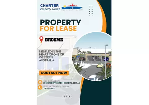 Property for Lease in Broome | Frederick Street Commercial