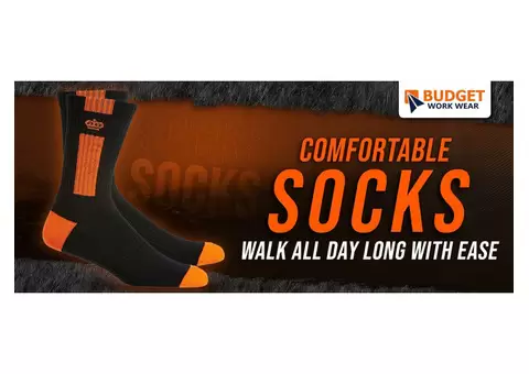 Walk all day long with ease by our comfortable socks