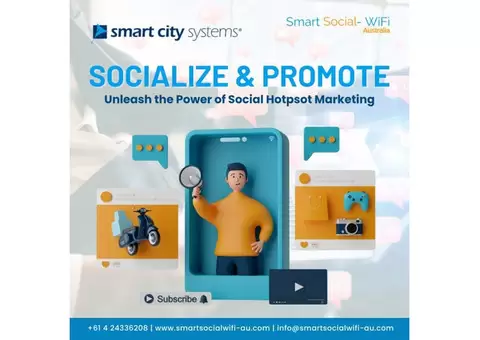Social Wifi Hotspot Marketing | Social Wifi Portal Service in Australia